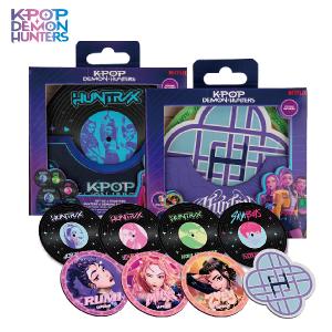 官方授權｜KPop 獵魔女團 Demon Hunters HUNTR/X軟木杯墊組(4入/組)