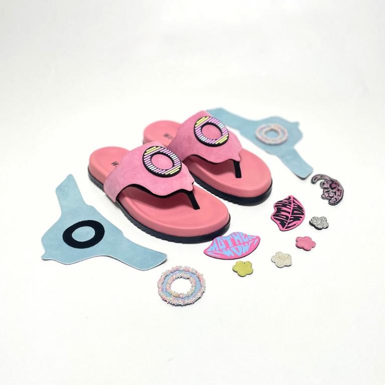 新月羊皮貼貼鞋組