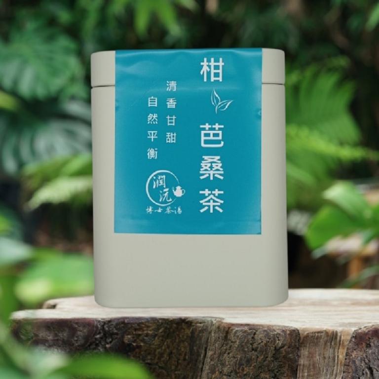 【潤沅博士茶湯】柑芭桑茶-10入鐵罐
