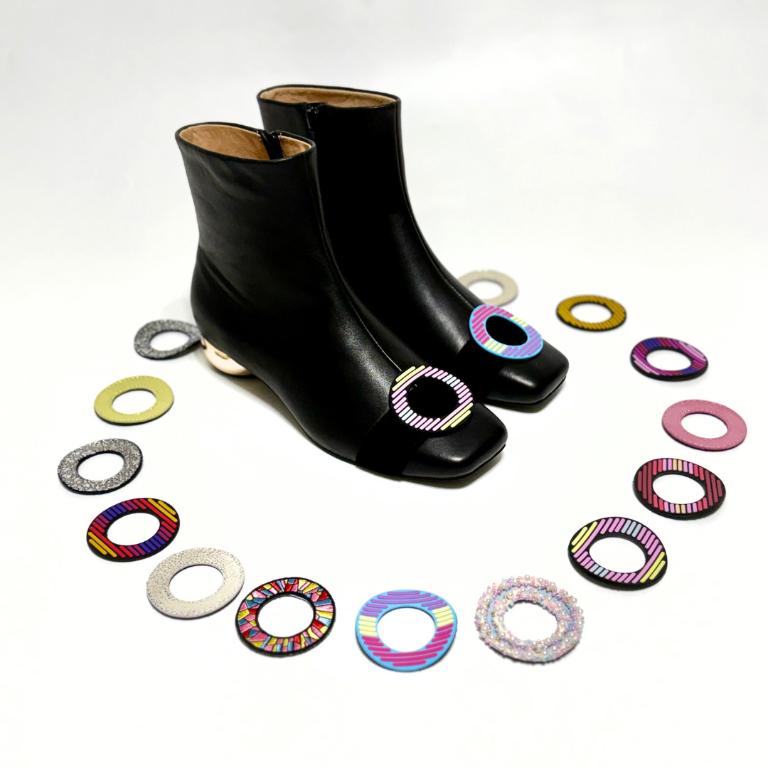 金鏡羊皮貼貼靴