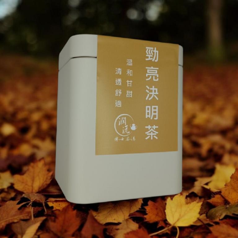 【潤沅博士茶湯】勁亮決明茶-10入鐵罐