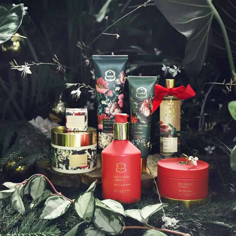 Laline 幻境花園身體磨砂膏 250ml