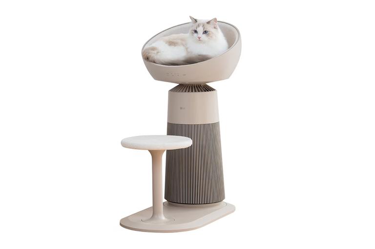 LG 喵太座AeroCatTower寵物空氣清淨機 智慧加熱貓窩 寵物秤 AS251CBZ0