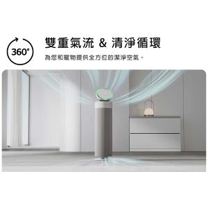 LG PuriCare&trade; AeroBooster 空氣清淨機 - 專業版 / 建議適用15坪 AS551GWX0
