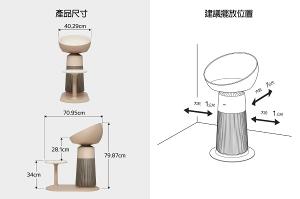 LG 喵太座AeroCatTower寵物空氣清淨機 智慧加熱貓窩 寵物秤 AS251CBZ0