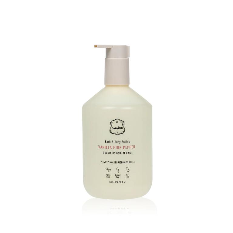 Laline 香草粉紅胡椒香氛泡泡沐浴露500ml