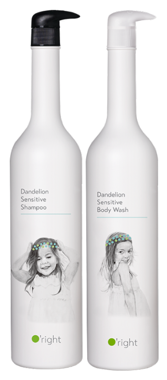 蒲公英兒童溫和洗髮精1000ml+蒲公英兒童溫和沐浴乳1000ml