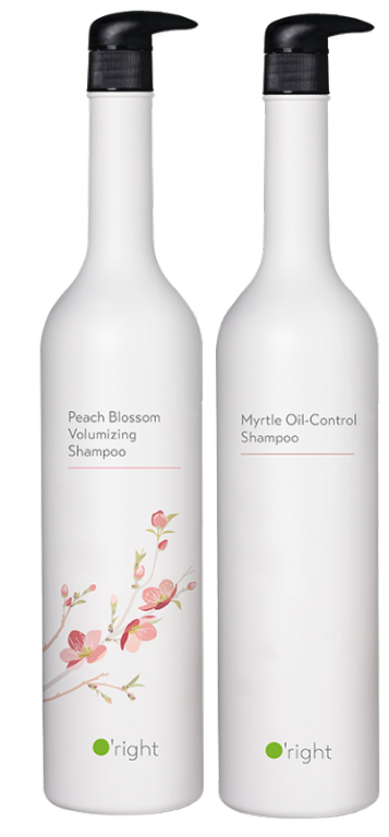 桃花豐盈洗髮精1000ml+香桃木控油洗髮精1000ml