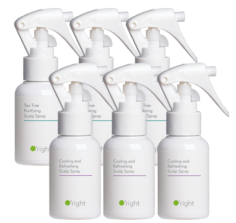 沁涼頭皮清新噴霧50mlx3+茶樹抗菌頭皮噴霧50mlx3