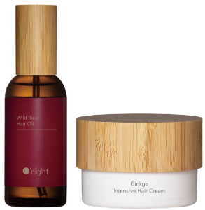 銀杏護髮精質霜100l+曠野玫瑰護髮油100ml