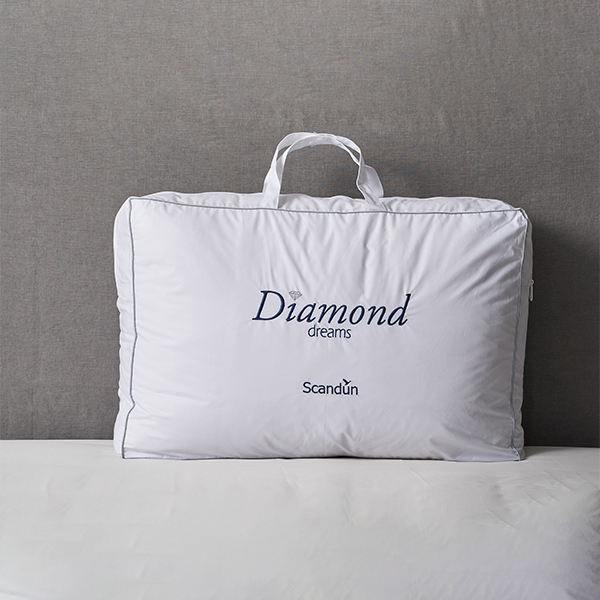 西伯利亞白鵝絨枕 枕頭高度可調 | Scandun斯堪登 (一對)