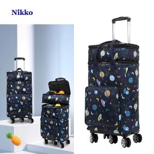 NIKKO日光 時尚家用加高保溫買菜手拉車