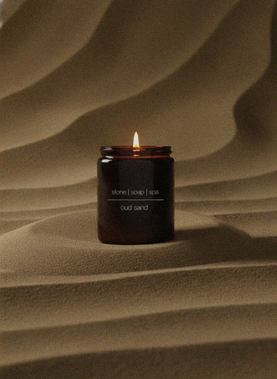 香韻蠟燭 - 墨沙 (oud sand)