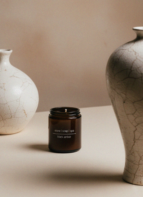 香韻蠟燭 - 暮琥 (black amber)