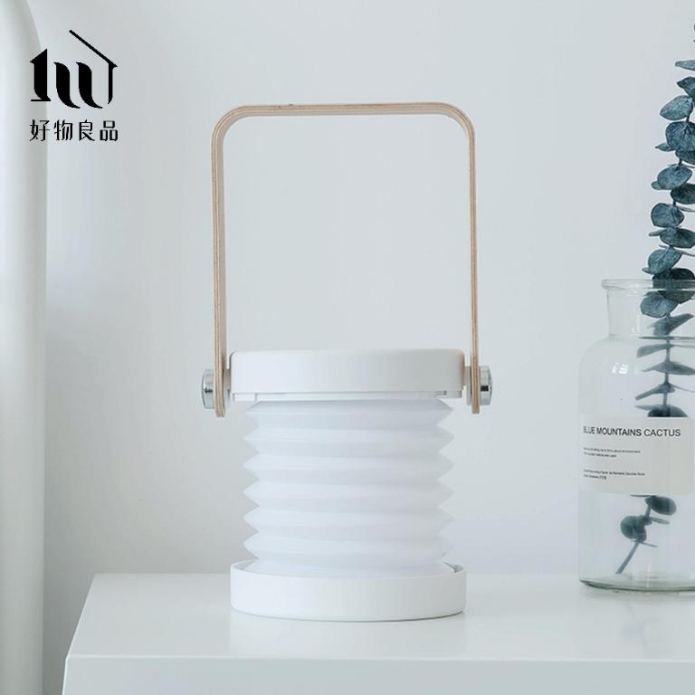 日本USB充電手提折疊燈 露營燈 帳篷燈 可收納