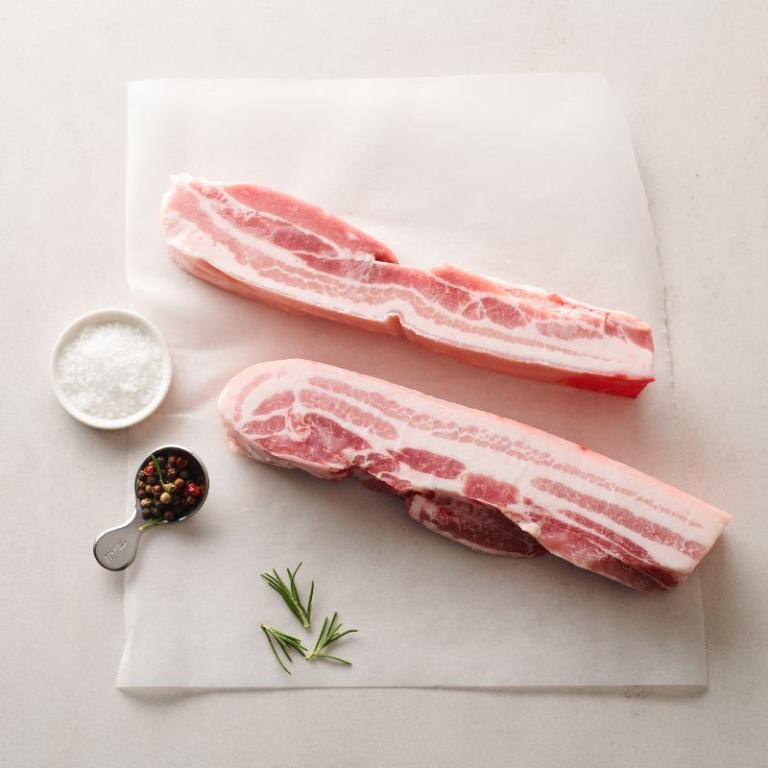 【究好豬】帶皮五花肉條 250g