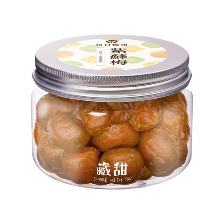 【每日優果】紫蘇梅200G 藏甜小圓罐