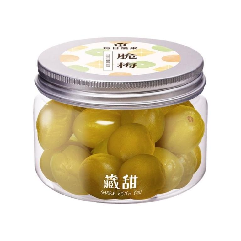 【每日優果】脆梅200G 藏甜小圓罐