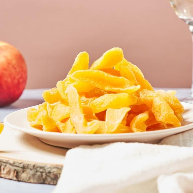 【每日優果】黃金水蜜桃乾160G 藏甜小圓罐