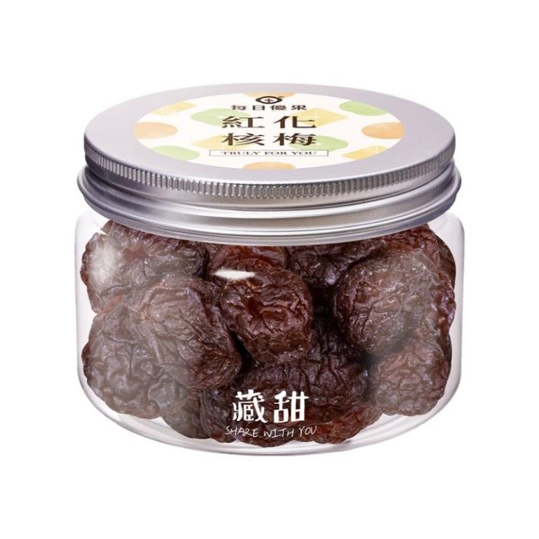 【每日優果】紅化核梅180G 藏甜小圓罐