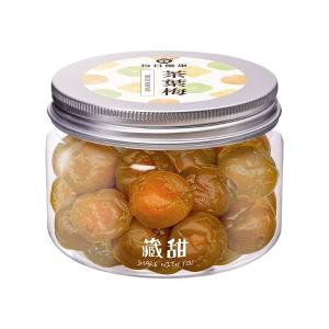 【每日優果】茶葉梅200G 藏甜小圓罐