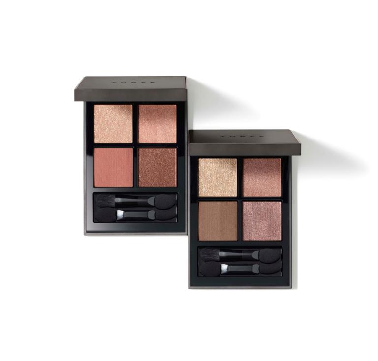 THREE 星紗流光四色眼影盤 10