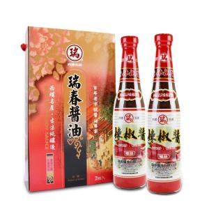 瑞春醬油 極品辣椒醬精裝