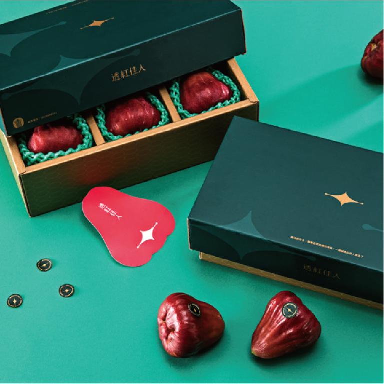 【星鑽禮盒】巴掌蓮霧3粒(3盒組)