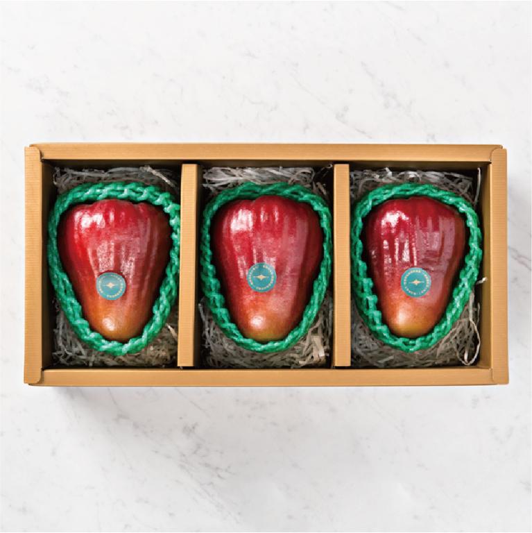 【星鑽禮盒】巴掌蓮霧3粒(3盒組)