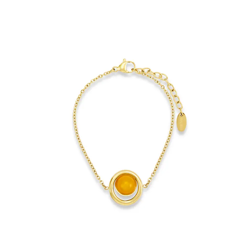 Cosmos 黃水晶手鍊