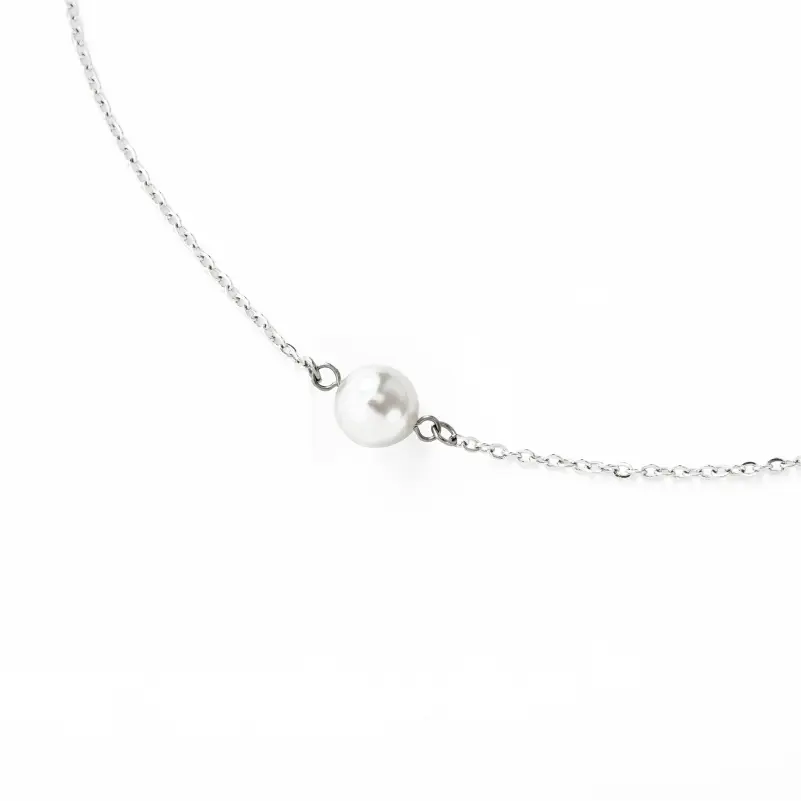 Aurora Be Yourself 珍珠項鍊(銀色)