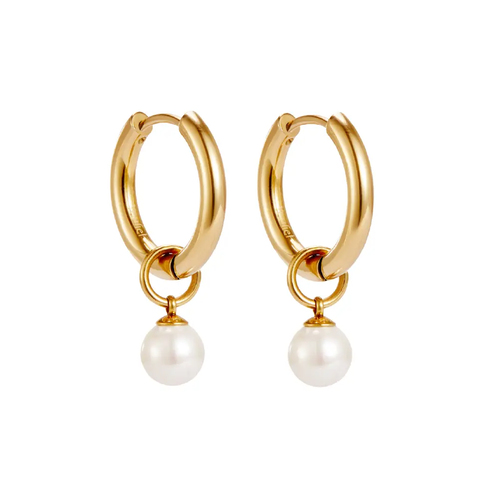 Pearl Pendant 珍珠吊墜耳環 / 一對