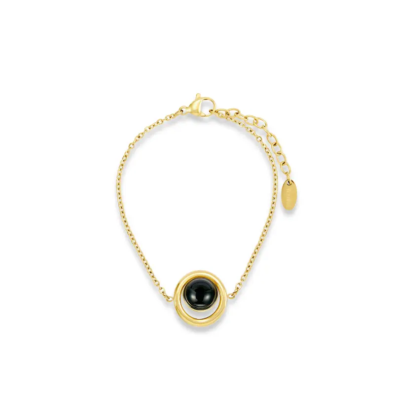 Cosmos 黑曜石手鍊