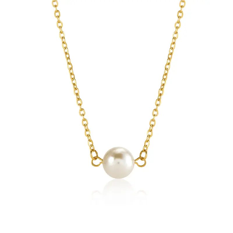 Aurora Be Yourself 珍珠項鍊(金色)