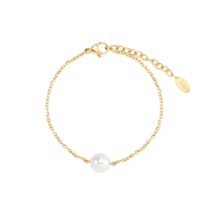 Aurora Be Yourself 珍珠手鍊(金色)