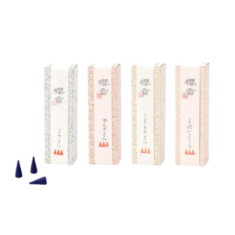 香彩堂 櫻香錐形香系列 15顆/盒 (共4款)