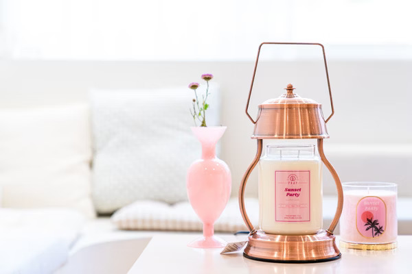 韓國PRAY 守夜人金屬香氛蠟燭暖燈(L)-Copper紅棕銅