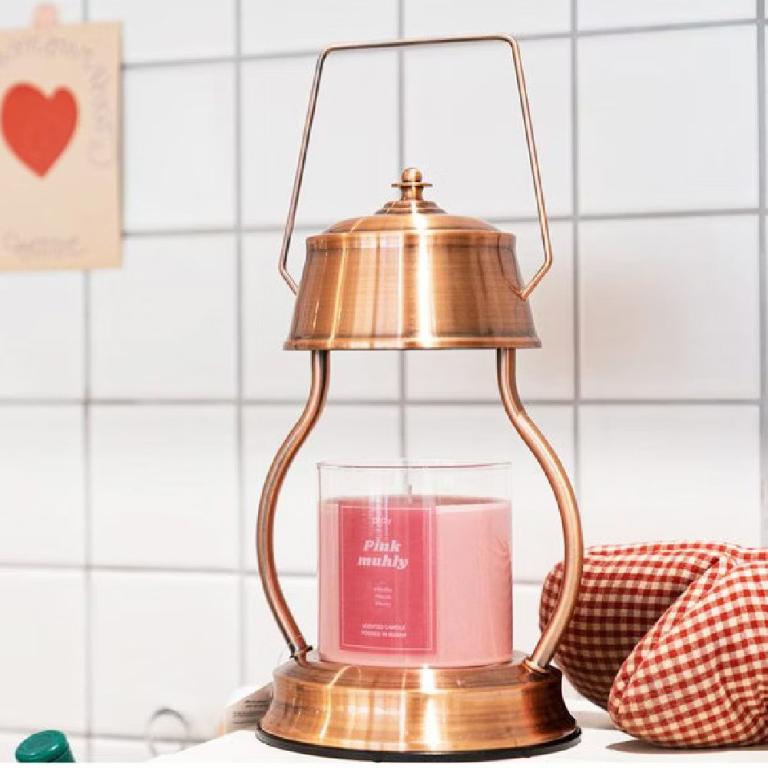 韓國PRAY 守夜人金屬香氛蠟燭暖燈(L)-Copper紅棕銅