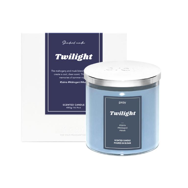 韓國PRAY 經典天然香氣蠟燭-桃花鼠尾草