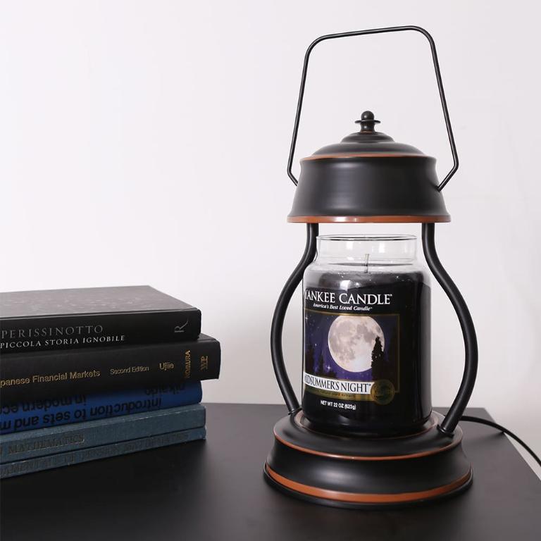 韓國PRAY 守夜人金屬香氛蠟燭暖燈(L)-復古銅