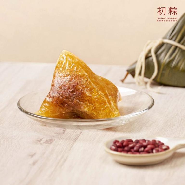 初粽【粽甜團圓・金黃豆沙鹼粽】純素 8入