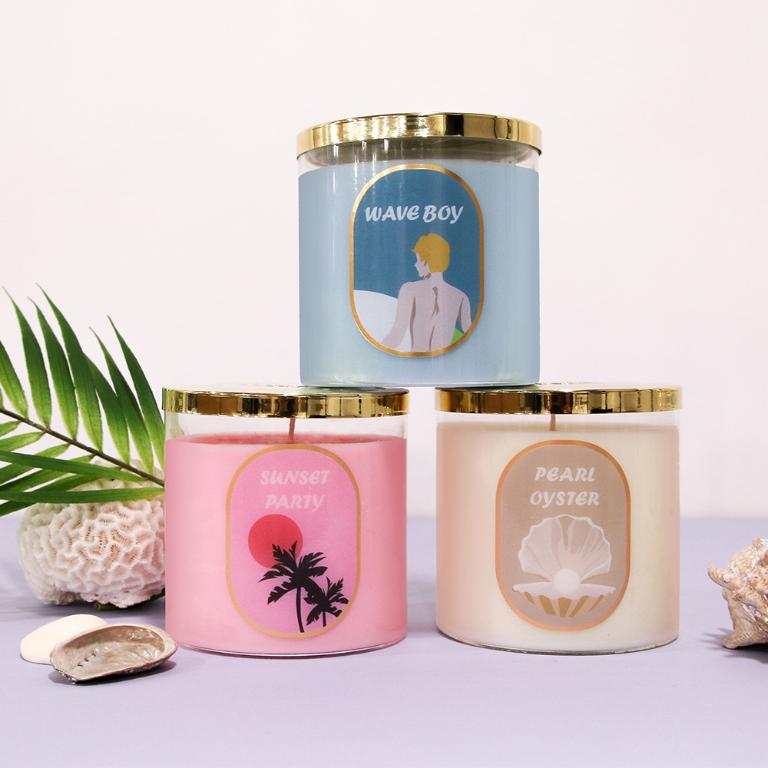 韓國PRAY 釜山嚴選蠟燭-夏潮男孩/480g