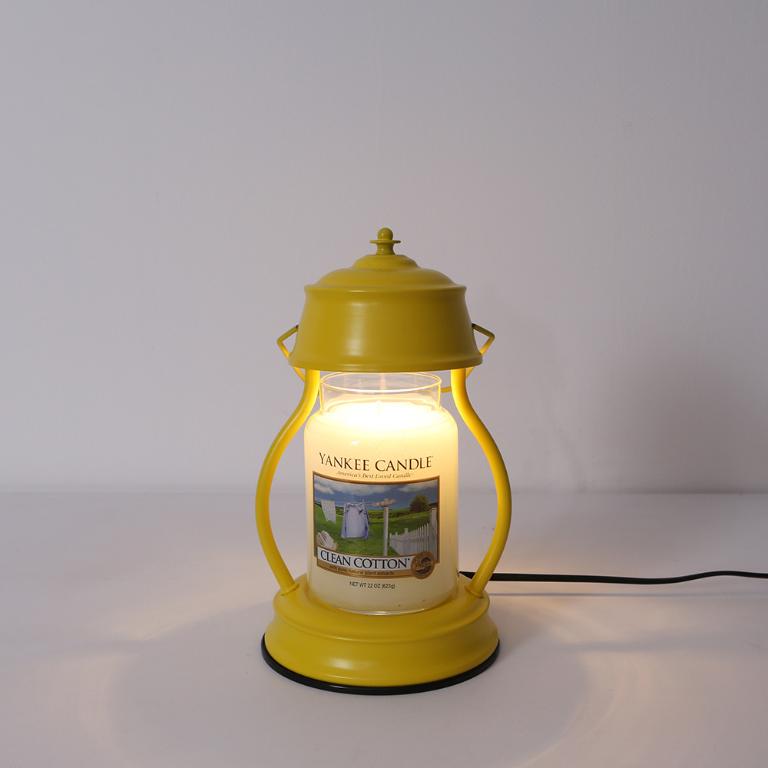 韓國PRAY 守夜人金屬香氛蠟燭暖燈(L)-檸檬黃