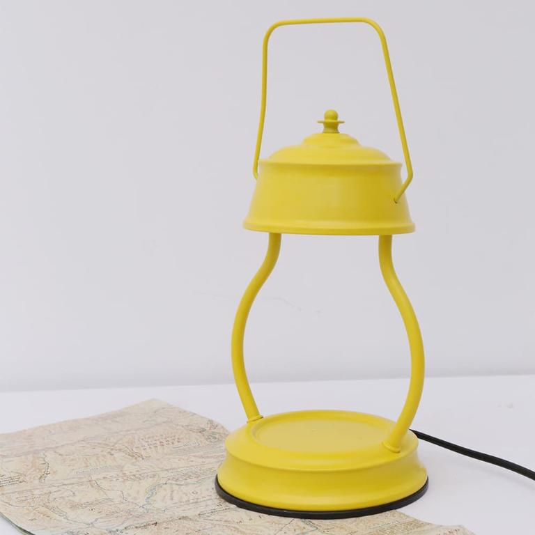 韓國PRAY 守夜人金屬香氛蠟燭暖燈(L)-檸檬黃