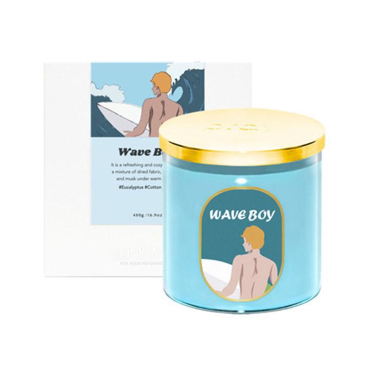 韓國PRAY 釜山嚴選蠟燭-夏潮男孩/480g