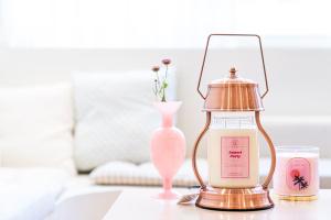 韓國PRAY 守夜人金屬香氛蠟燭暖燈(L)-Copper紅棕銅