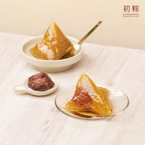 初粽【粽甜團圓・金黃豆沙鹼粽】純素 8入