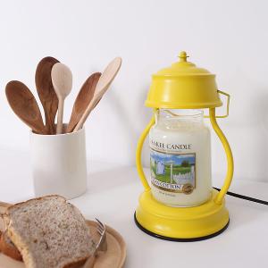 韓國PRAY 守夜人金屬香氛蠟燭暖燈(L)-檸檬黃