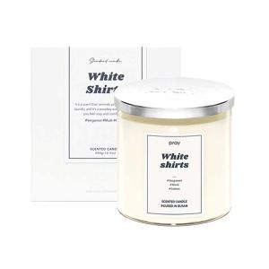 韓國PRAY 經典天然香氣蠟燭-純白棉花