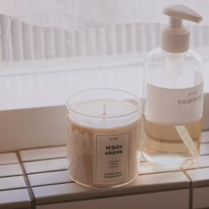 韓國PRAY 經典天然香氣蠟燭-純白棉花